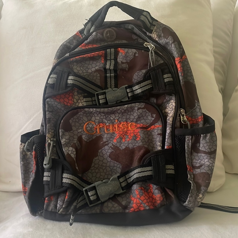 Pottery barn personalized back pack- Cruise